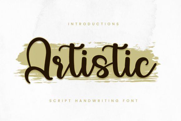 Artistic: A Premium Handwritten Typeface for Modern Campaigns