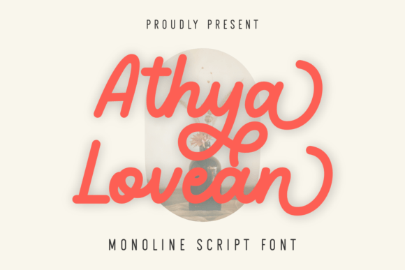 Athya Lovean: The Bold Script Typeface for Modern Web Design