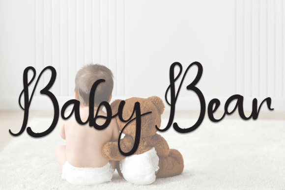 Baby Bear Font for Branding Projects