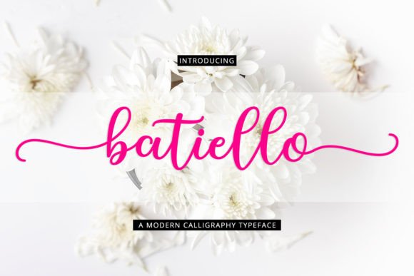 Batiello: A Script Font for Modern Web Design
