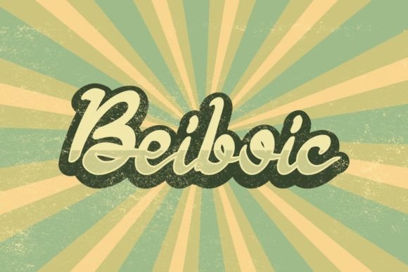 Beiboic: A Handwritten Font That Elevates Branding