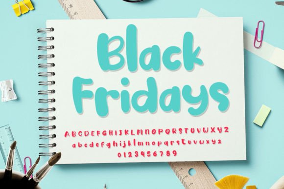 Black Fridays: A Handwritten Display Font Review for Modern Branding