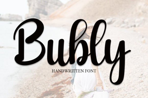 Bubly Font for Handmade Creations