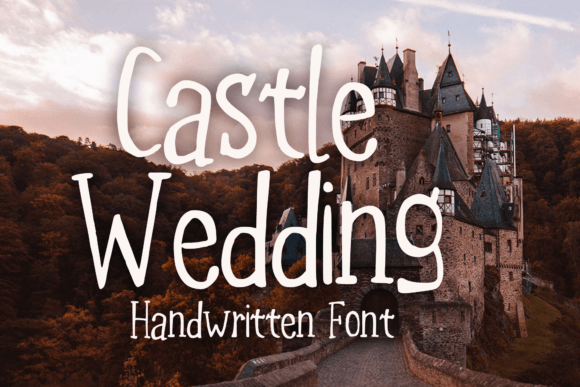 Castle Wedding Font for Web Design Projects