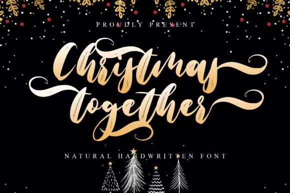 Christmas Together Font for Professional Branding