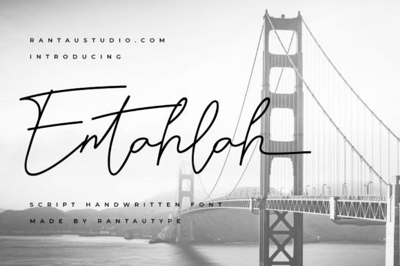 Entahlah: A Script Font That Elevates Web Design