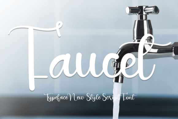 Faucet Font: A Sweet Typeface for Polished Brand Identity