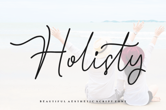 Holisty Script Font for Editorial Design