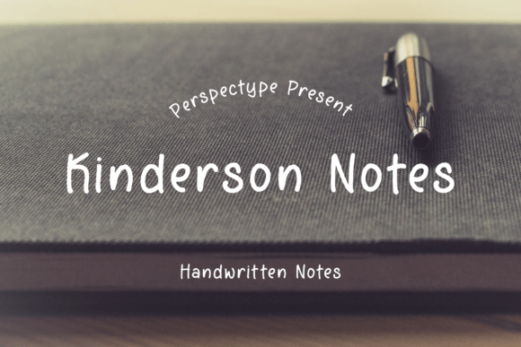 Kinderson Notes: The Handwritten Typeface for Authentic Branding