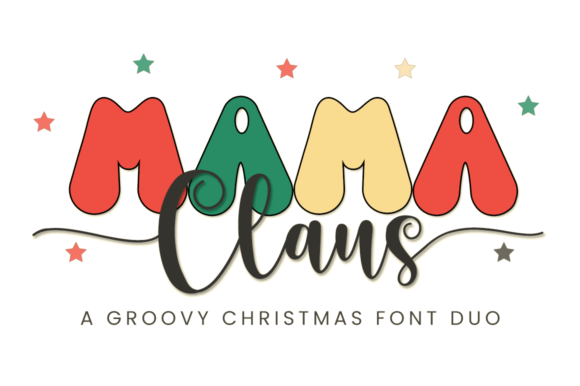 Mama Claus Duo: The Joyful Typeface for Modern Web Design