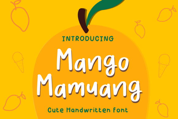 Mango Mamuang: The Perfect Handwritten Font for Crafters and Sellers