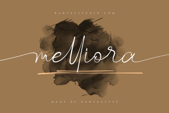 Melliora: A Script Font with Editorial Grace