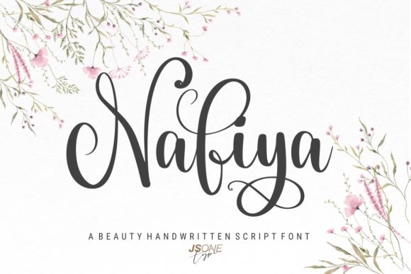 Nafiya: The Romantic Typeface That Elevates Handmade Crafts