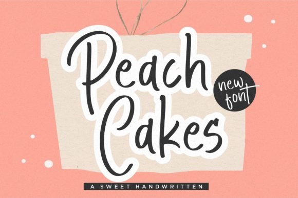 Peach Cakes: The Perfect Handwritten Font for Modern Web Design