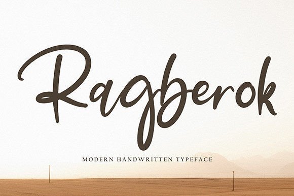 Ragberok: A Charming Script Font for Branding Projects