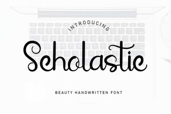 Scholastic: The Elegant Script Font for Handmade Brands