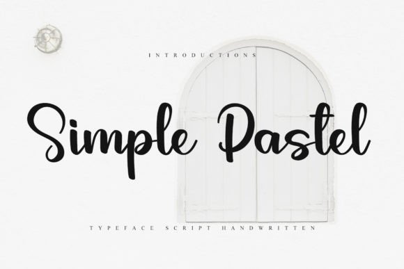 Simple Pastel: The Handwritten Typeface for Modern Makers