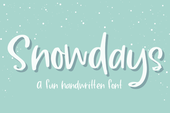 Snowdays Font for Professional Branding