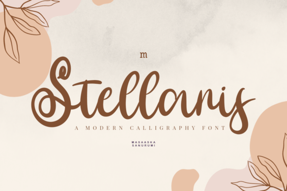 Stellaris Script Font Review for Branding Projects