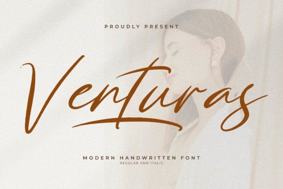 Venturas: The Modern Handwritten Font That Brings Your Shop to Life