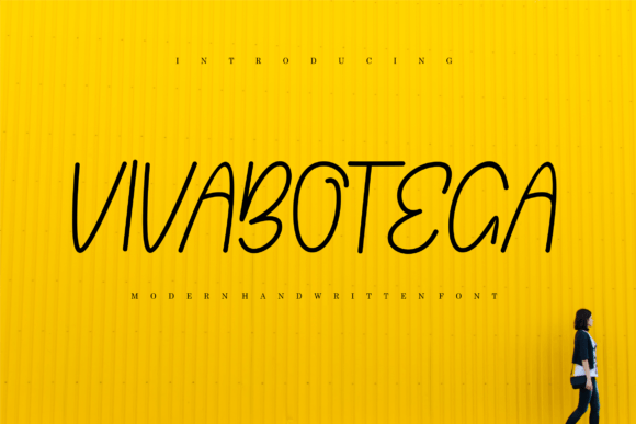 Vivabotega: A Handwritten Font for Editorial Elegance