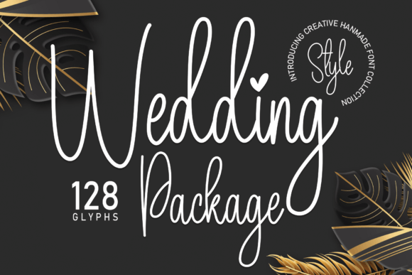 Wedding Package Font for Editorial and Branding