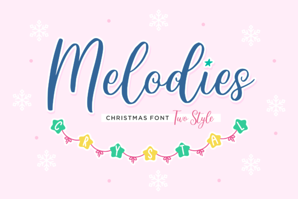 Why Melodies Crystal Is the Perfect Typeface for Holiday Campaigns