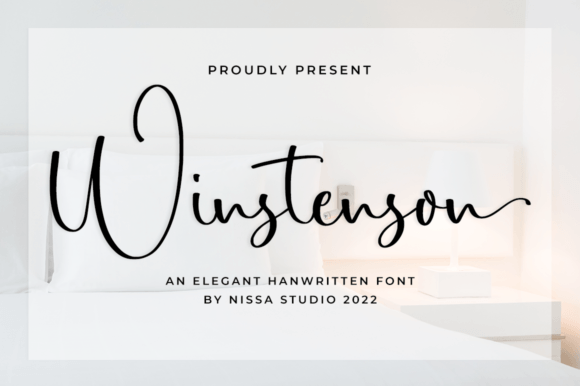 Winstenson: A Modern Script Font for Your Brand